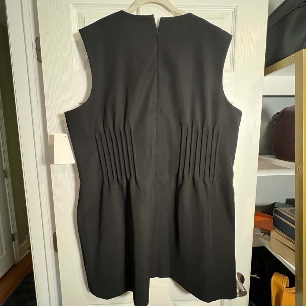 NWT Louis Vuitton Uniforms Sleeveless Dress with Boning Black Size EU 54 - Picture 3 of 5